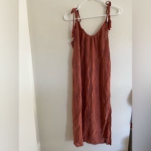 Aerie Rust Orange Coverup